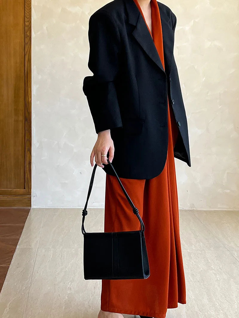 Wholesale Fall 2026 New Fashion Elegant and Comfortable Casual Retro Long Sleeve Blazer Women's Coats-6